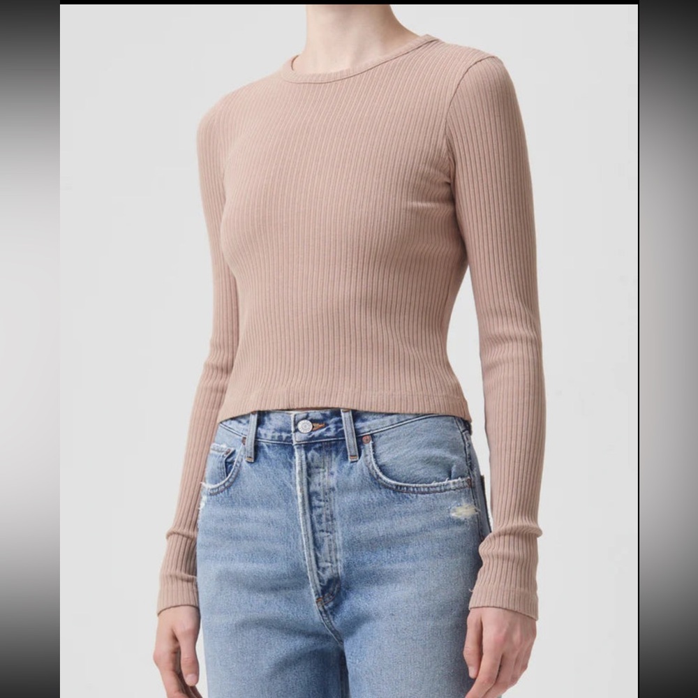 Agolde ribbed top size XS perfect condition